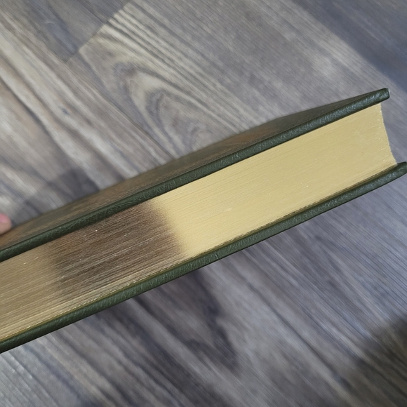 Elegant Green and Gold Decorative Book By CANNON Rare 1989 - Picture 3 of 9